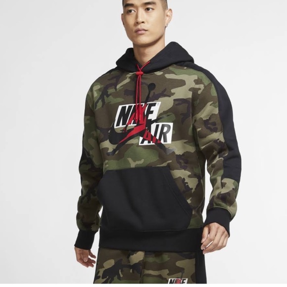 men's nike camo hoodie